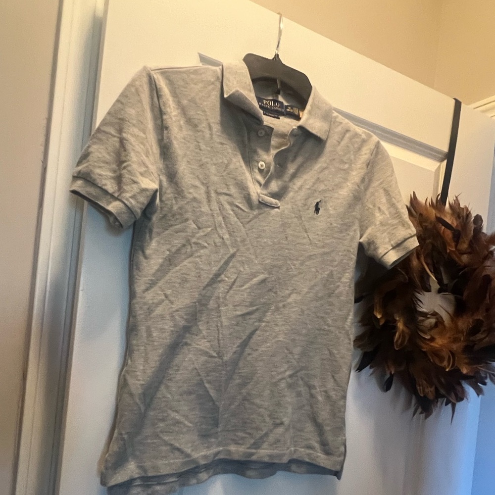 EUC Boys Gray Short Sleeved Polo